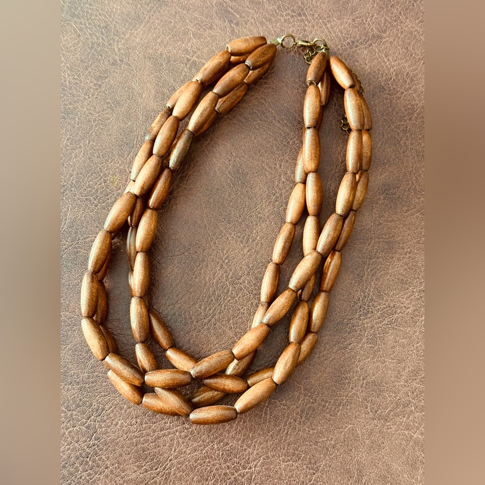 Wooden Beads Necklace